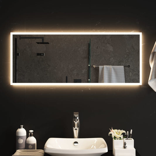 Oglindă de baie cu LED, 40x100 cm - Vendito