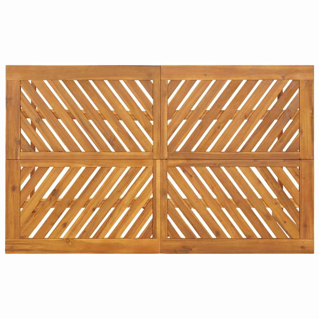 Set de masă pentru grădină 3 pcs Maro Lemn Solid de Acacia