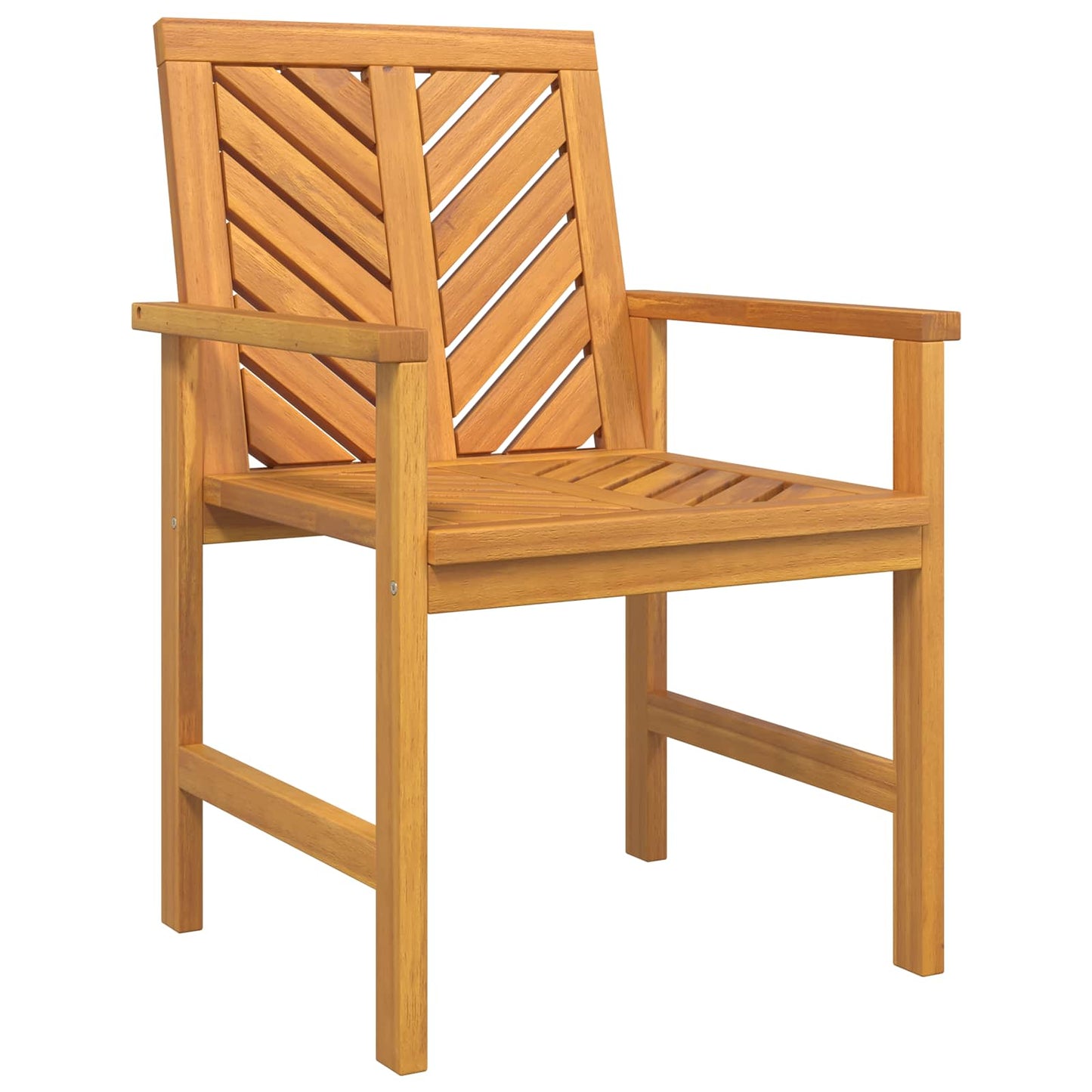 Set de masă pentru grădină 4 pcs Maro Lemn Solid de Acacia