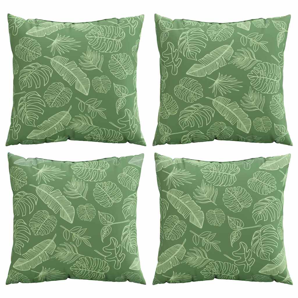 Perne decorative Frunză 4 pcs Model cu frunze 60 x 60 cm