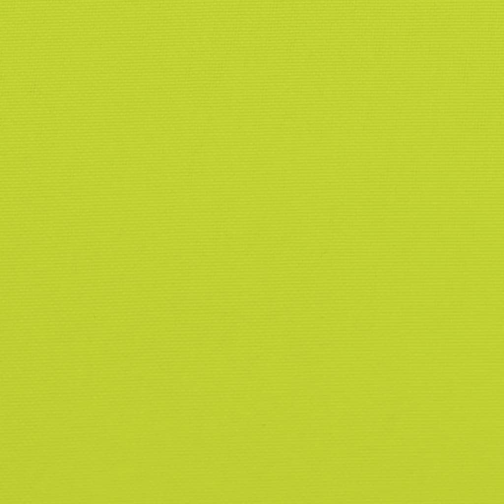 Pernă de paleți, verde aprins, 80x80x12 cm, material textil