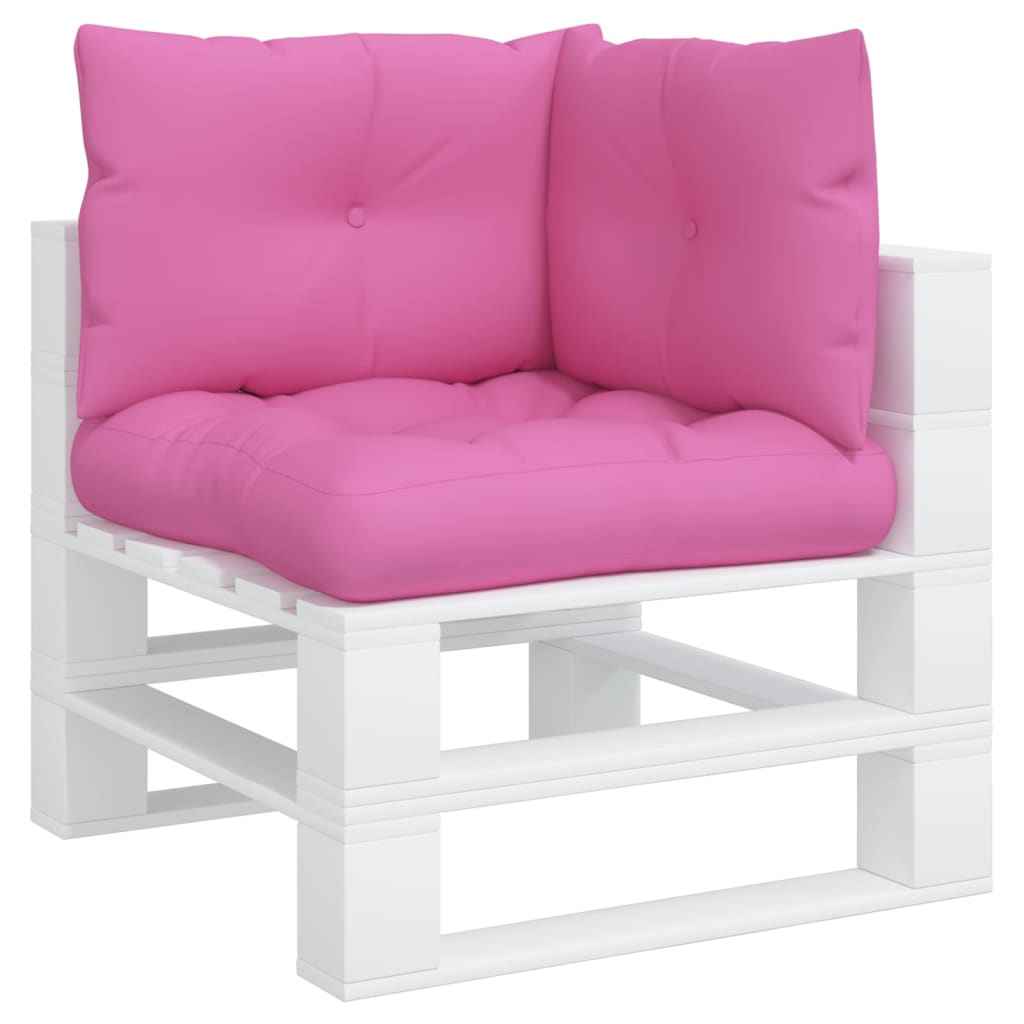 Perne pentru paleți, 3 buc., roz, țesătură oxford