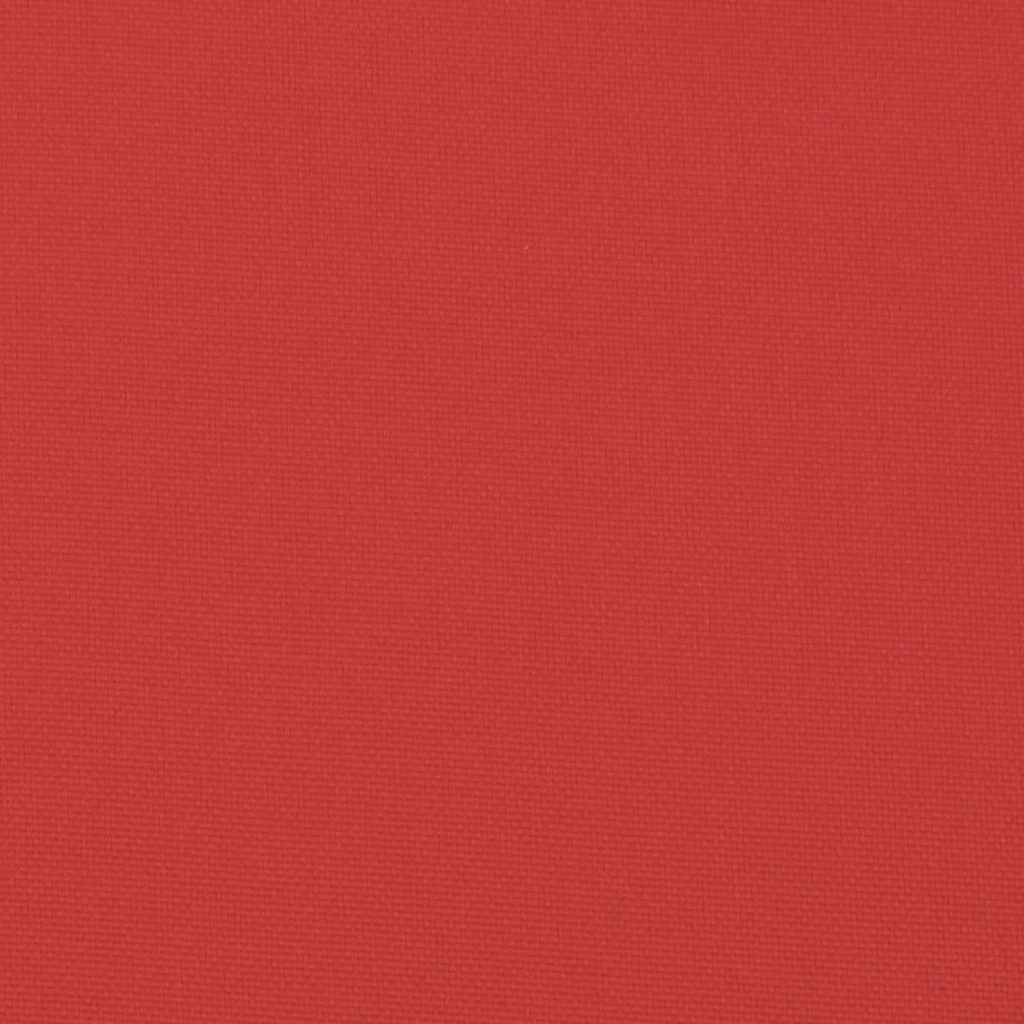 Perne pentru canapea din paleți, 3 buc., roșu, material textil