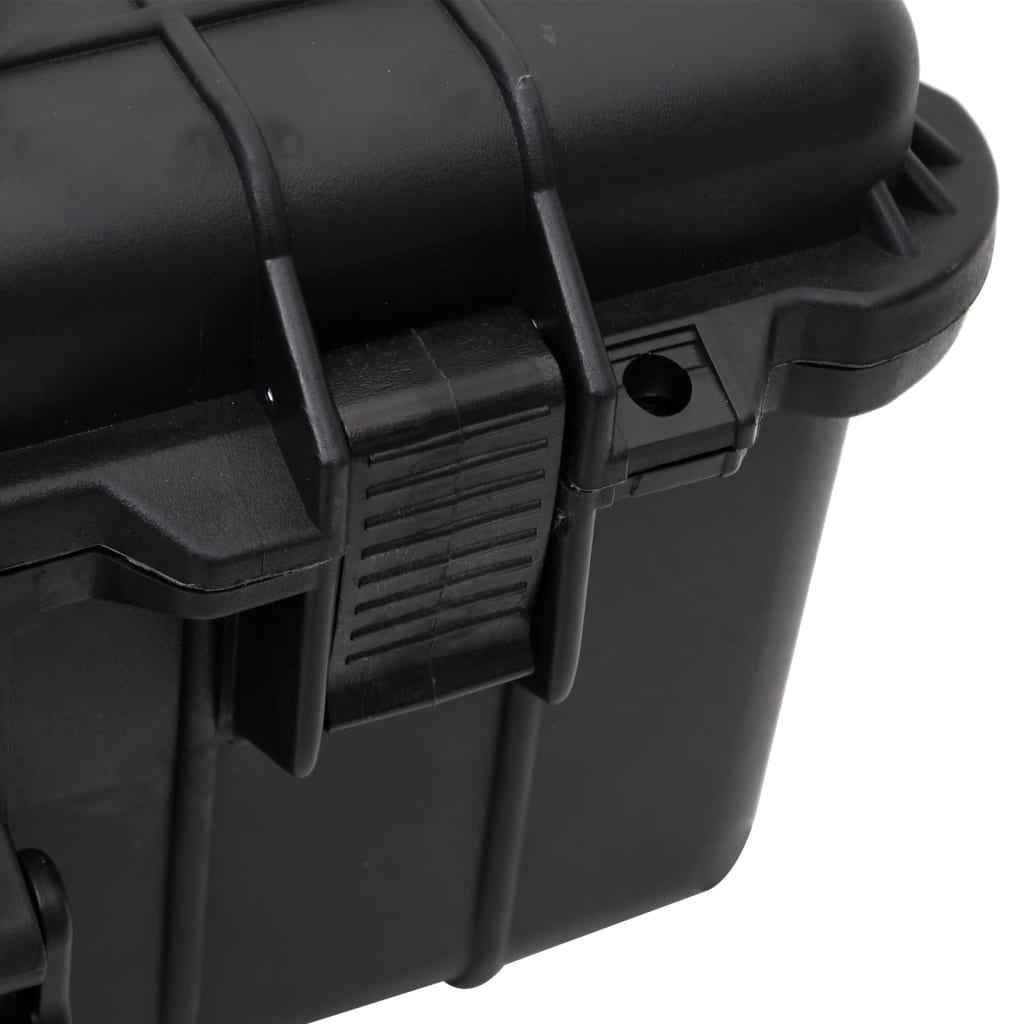 Bagaj de zbor cu roți, negru, 63x50x23 cm, PP