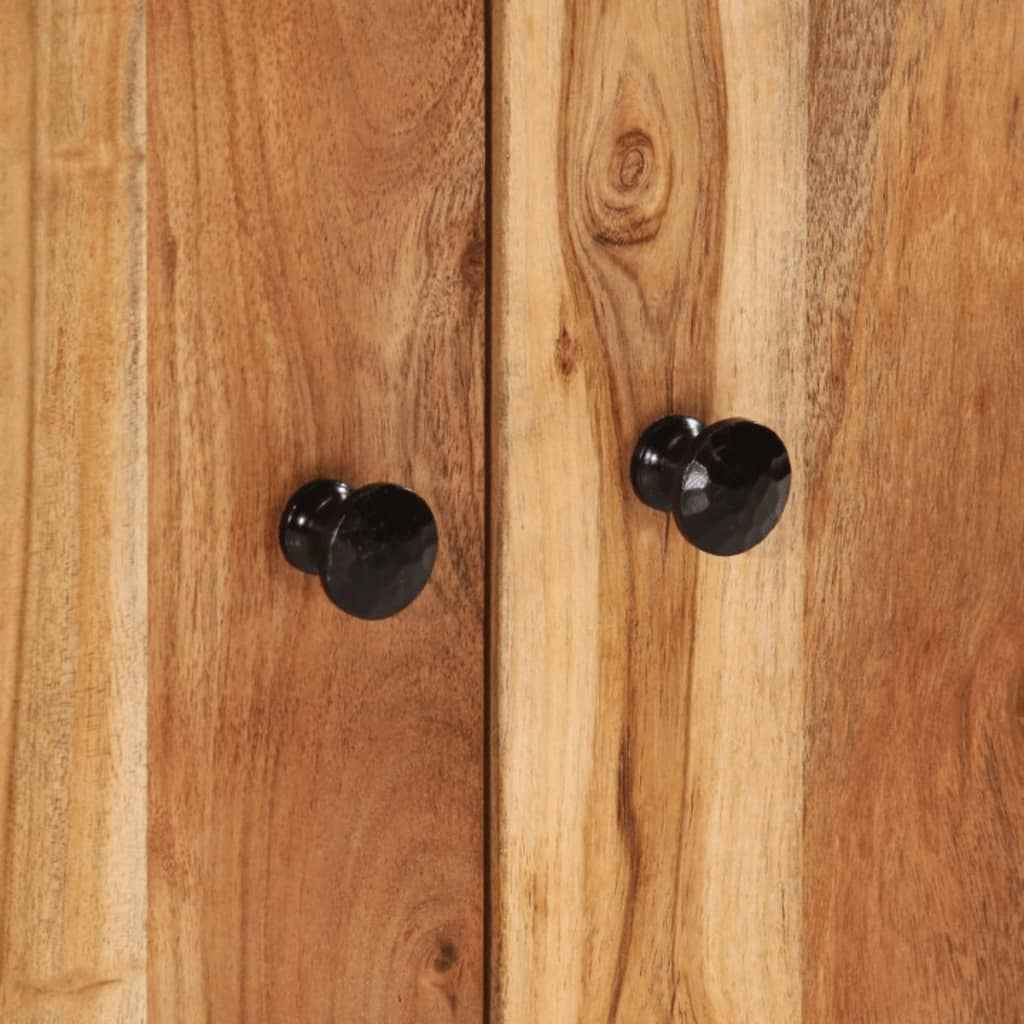 Dulap de chiuvetă 62x33x58 cm lemn masiv acacia & lemn compozit