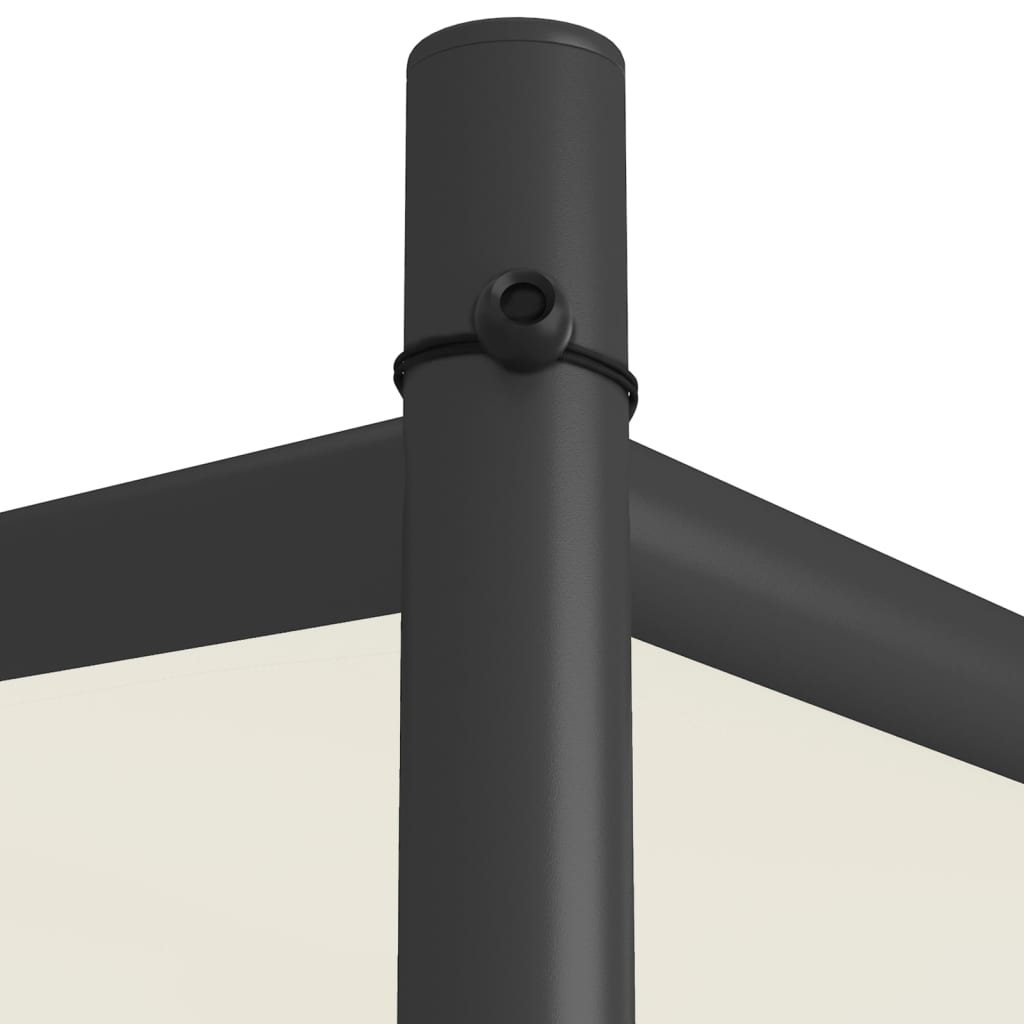 Foișor, alb, 3x3 m, 180 g/m², material textil și oțel