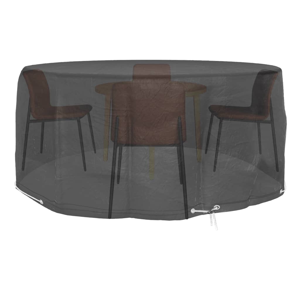 Husă mobilier de grădină, 10 ocheți, rotund, Ø260x90 cm