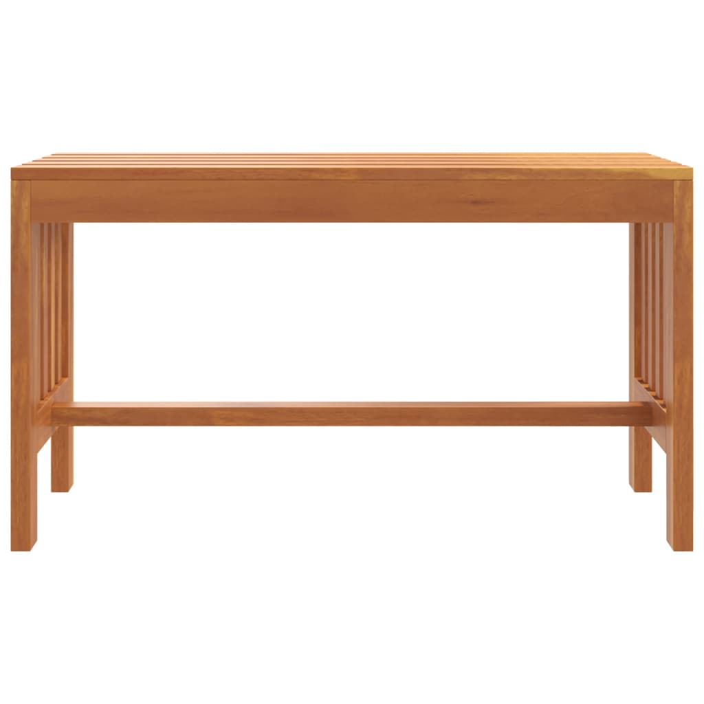 Bancă de grădină, 80 cm, lemn masiv de eucalipt