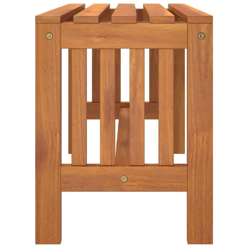 Bancă de grădină, 80 cm, lemn masiv de eucalipt