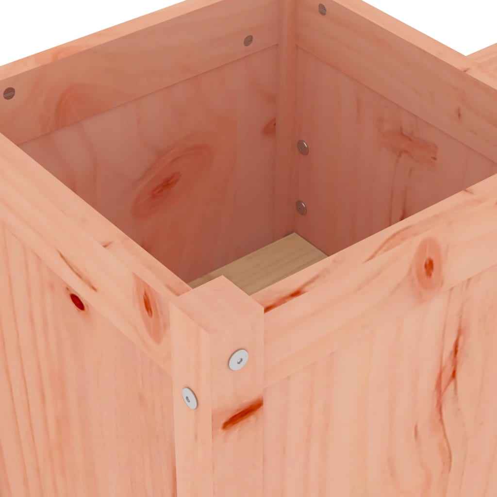 Banchetă cu jardinieră, 180x36x63 cm, lemn masiv Douglas