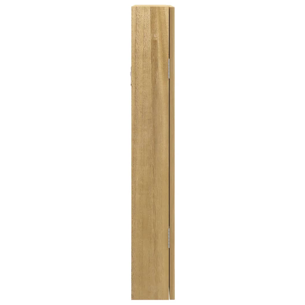 Dulap de bijuterii cu oglindă montat pe perete 37,5x10x67 cm