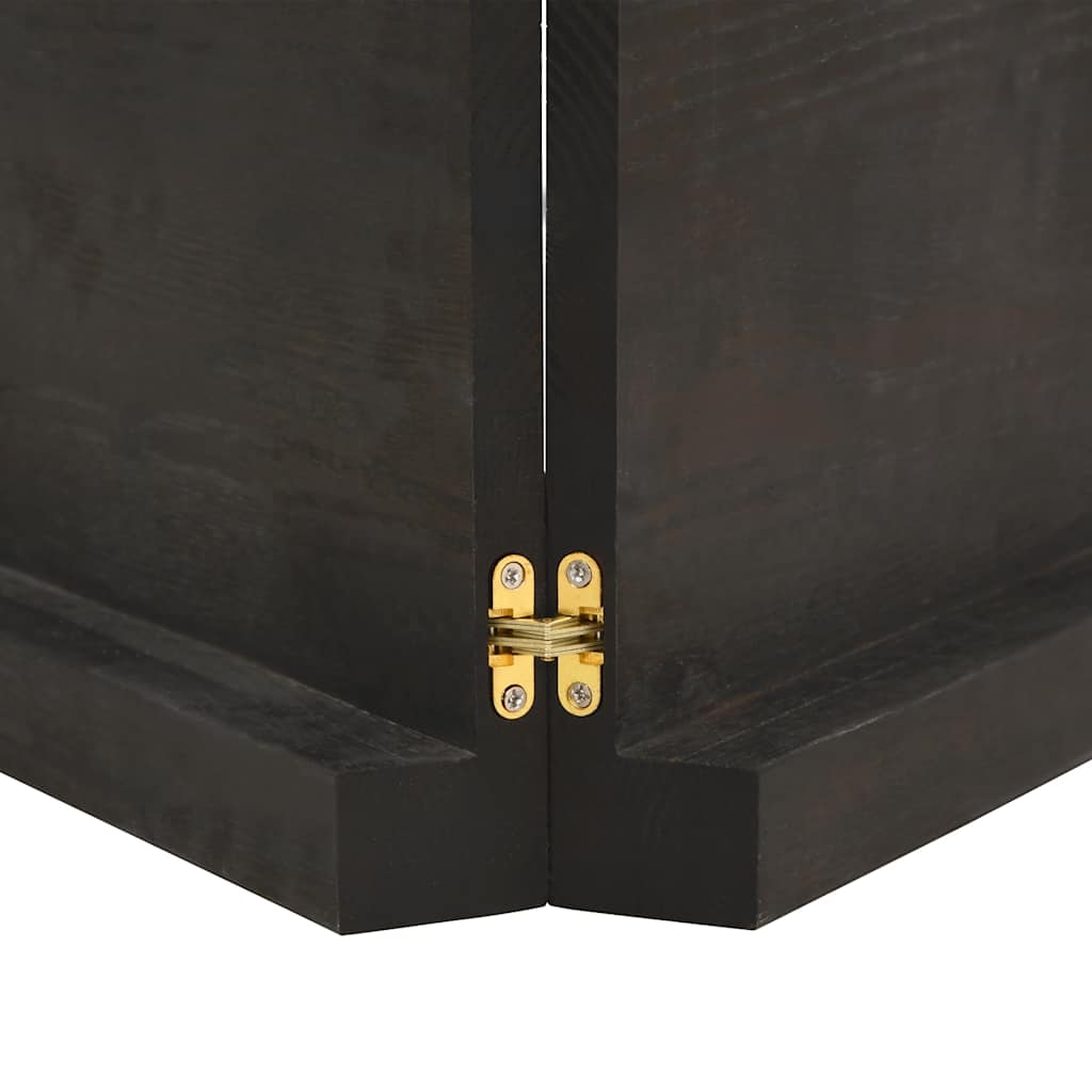 Blat masă, 200x60x6 cm, gri, lemn stejar tratat contur organic