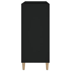 Dulap pentru discuri negru 84,5x38x89 cm lemn compozit