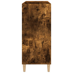 Dulap pentru discuri stejar fumuriu 84,5x38x89 cm lemn compozit