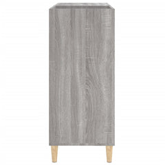 Dulap pentru discuri gri sonoma 84,5x38x89 cm lemn compozit