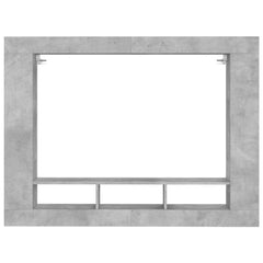 Comodă TV, gri beton, 152x22x113 cm, lemn prelucrat