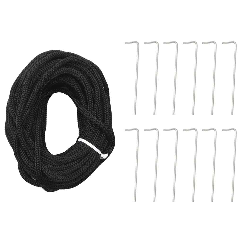 Pom de Crăciun LED pe stâlp 1534 LED-uri Albastru 500 cm