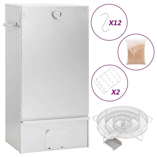 Afumătoare cuptor/grătar, generator fum rece, oțel galvanizat