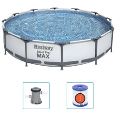 Bestway Set de piscină Steel Pro MAX, 366 x 76 cm