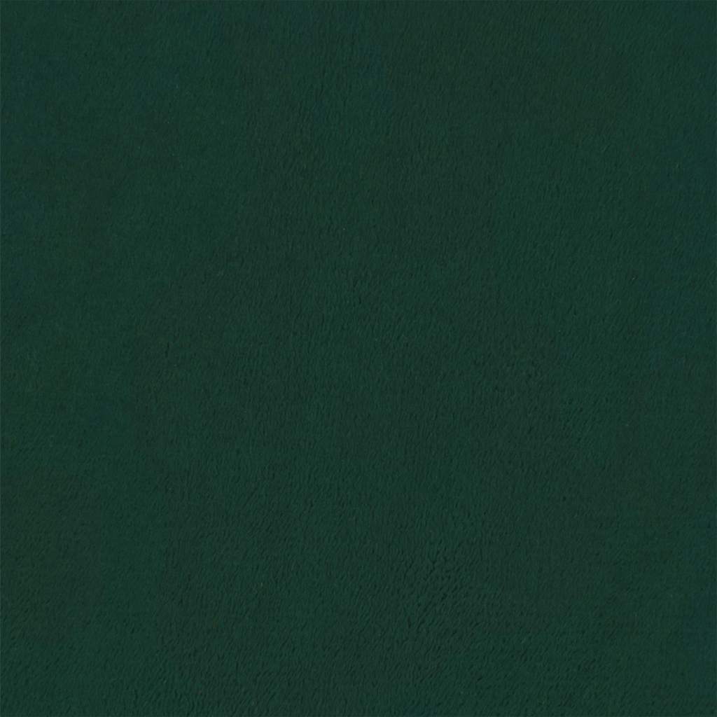 Canapea cu 3 locuri cu pernuțe, verde închis, 180 cm, catifea