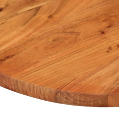 Blat de masă oval, 120x60x2,5 cm, lemn masiv de acacia