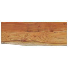 Raft perete 50x20x2,5 cm dreptunghiular lemn acacia margine vie