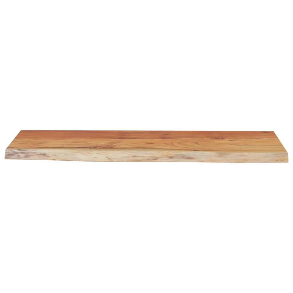 Raft perete 50x20x2,5 cm dreptunghiular lemn acacia margine vie