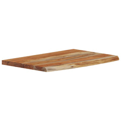 Raft perete 50x30x2,5 cm dreptunghiular lemn acacia margine vie