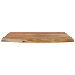 Raft perete 50x30x2,5 cm dreptunghiular lemn acacia margine vie