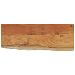 Raft perete 80x30x2,5 cm dreptunghiular lemn acacia margine vie