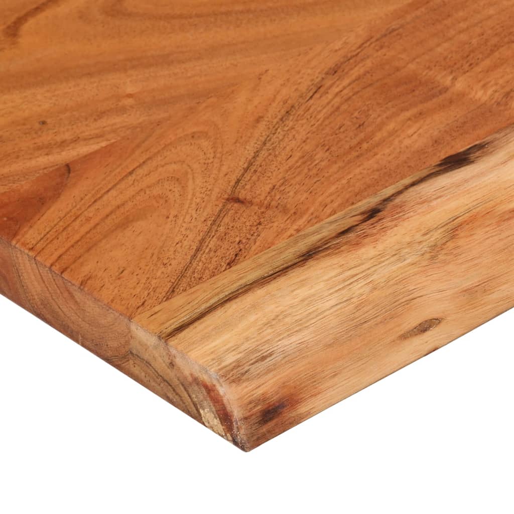 Raft perete 90x30x2,5 cm dreptunghiular lemn acacia margine vie