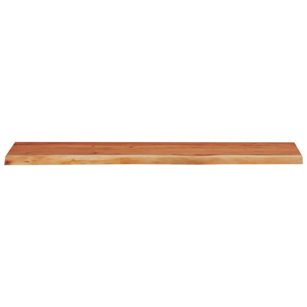 Raft perete 100x30x2,5cm dreptunghiular lemn acacia margine vie