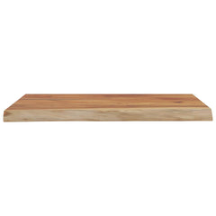 Raft perete 50x40x2,5 cm dreptunghiular lemn acacia margine vie