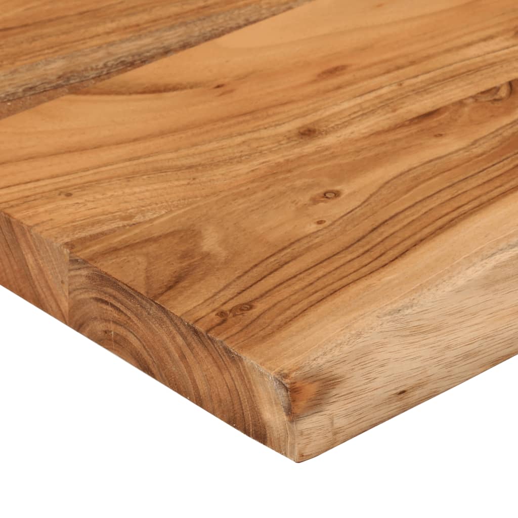 Blat masă 110x40x2,5 cm dreptunghiular lemn acacia margine vie