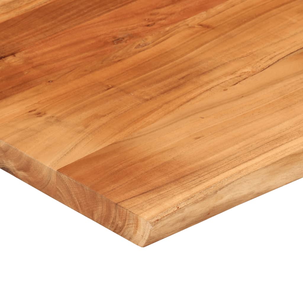 Blat birou 110x80x2,5 cm dreptunghiular lemn acacia margine vie