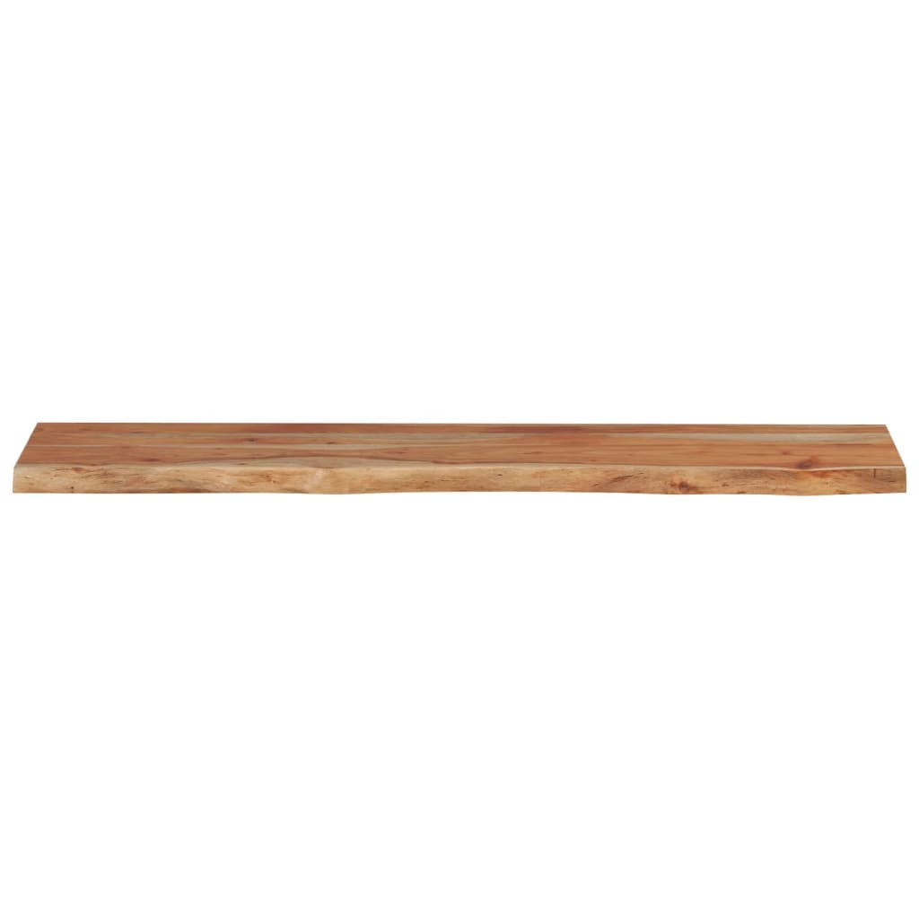 Raft perete 100x20x3,8cm dreptunghiular lemn acacia margine vie