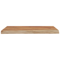 Raft perete 50x40x3,8 cm dreptunghiular lemn acacia margine vie