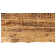 Blat de masă margine naturală, 110x60x2,5 cm, lemn masiv mango