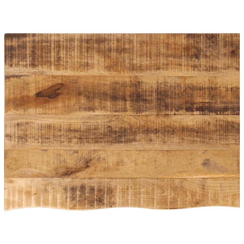 Blat de masă margine naturală, 70x60x3,8 cm, lemn masiv mango