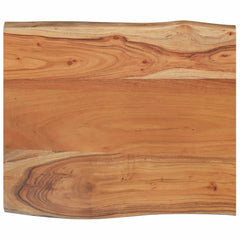 Blat masă 70x60x2,5cm dreptunghiular lemn acacia contur natural