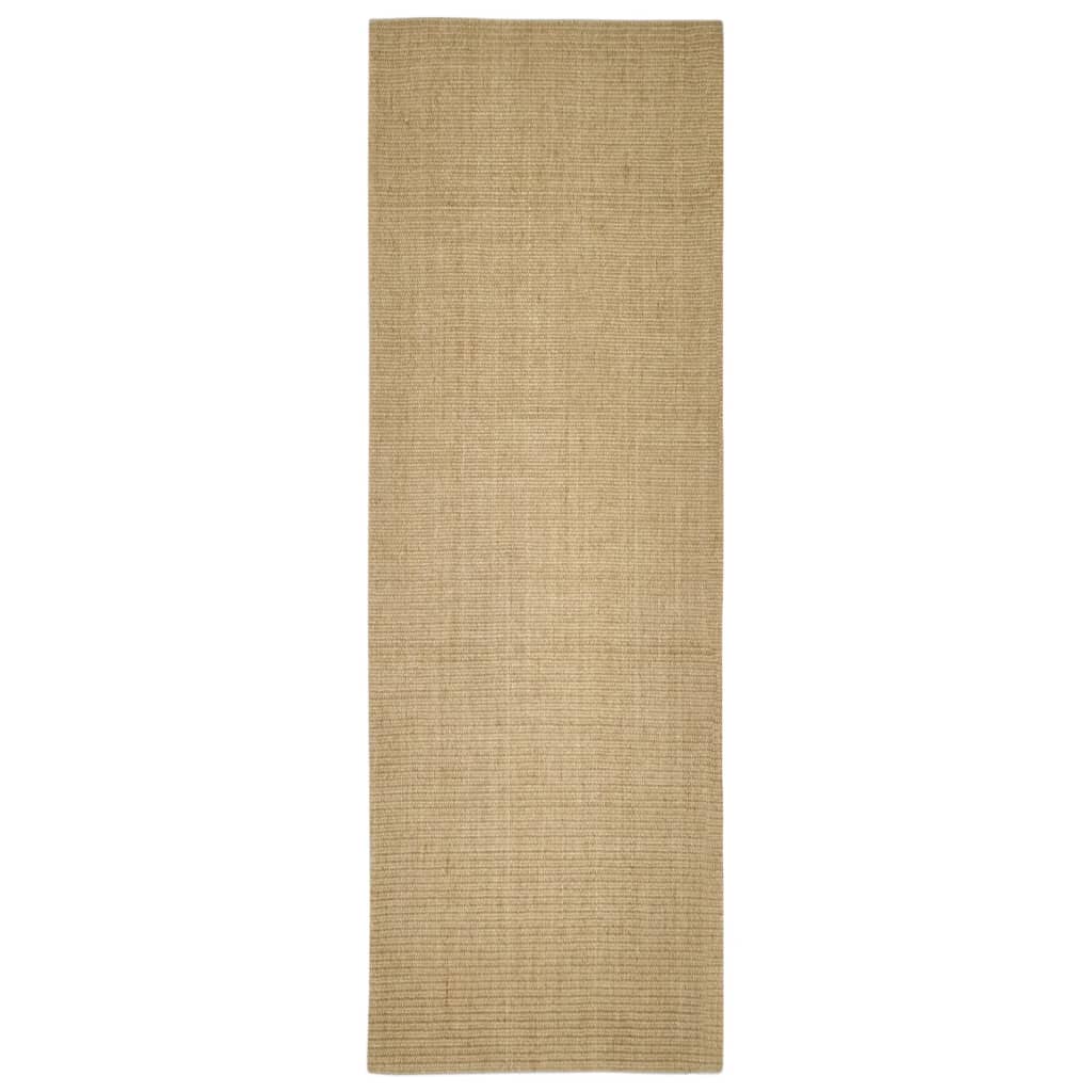 Covor din sisal pentru stâlp de zgâriat, 100x300 cm