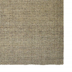 Covor din sisal pentru stâlp de zgâriat, gri taupe, 66x350 cm