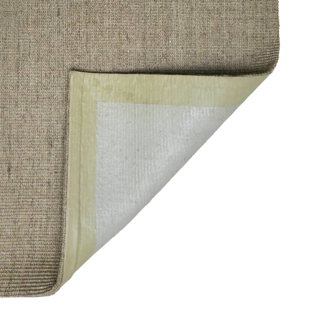 Covor din sisal pentru stâlp de zgâriat, gri taupe, 66x350 cm