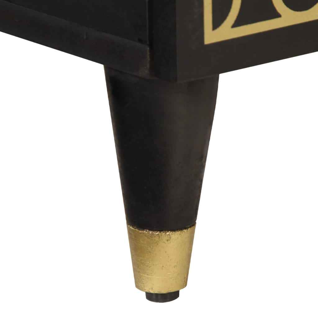 Noptieră, 40x33x46 cm, lemn masiv de mango