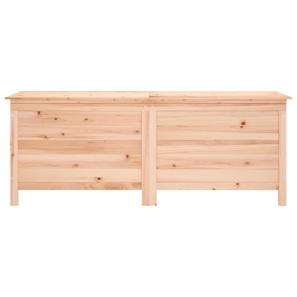 Ladă depozitare de grădină 150x50x56,5 cm lemn masiv de brad