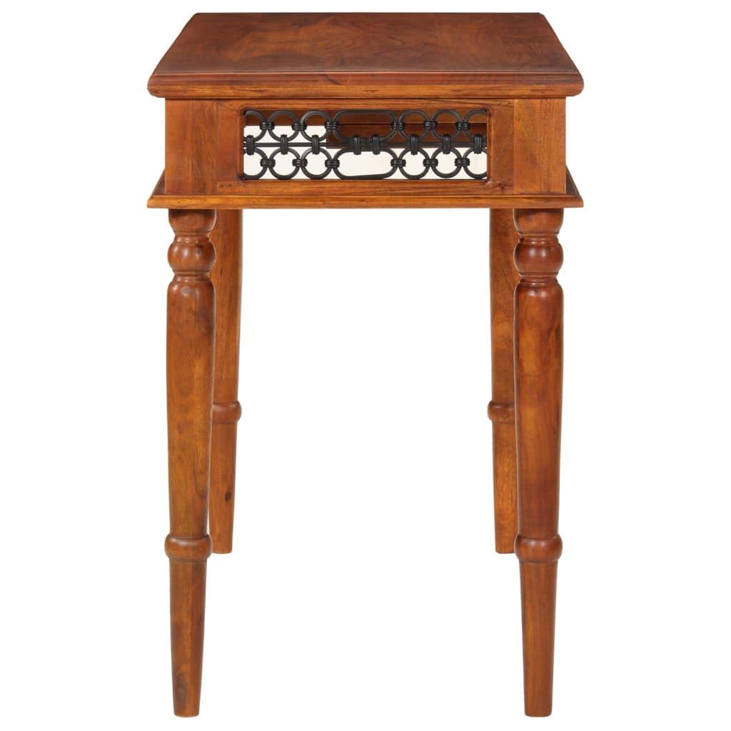 Birou cu sertar, 110x50x76 cm, lemn masiv de acacia