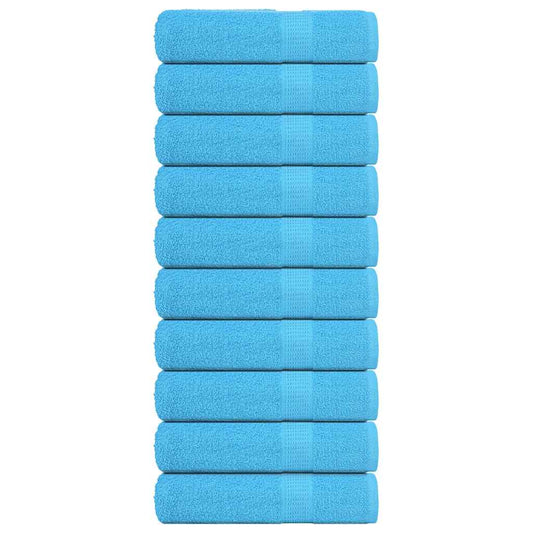 Prosoape de mâini, FROGN, 10 buc., turcoaz, 50x100 cm, 360 g/m²