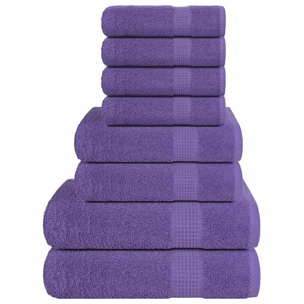 Set prosoape FROGN 8 piese, violet, 360 g/m²