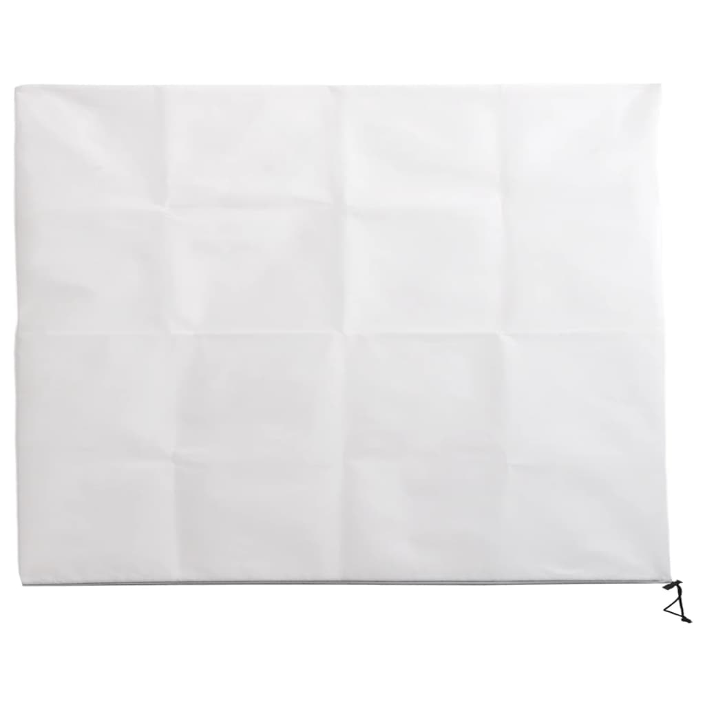 Protecție de fleece pt plante, cu fermoar, 70 g/m², 3,93x3 m