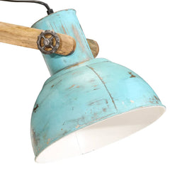 Lampă de podea, 25 W, albastru uzat, 33x25x130-150 cm, E27